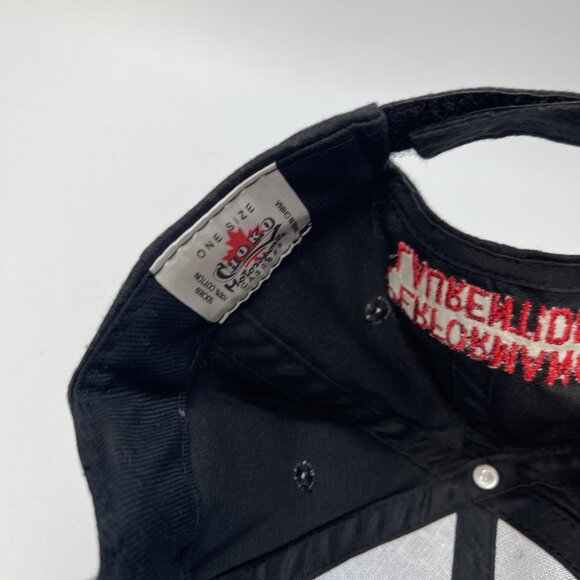 Y2K Dodge Hat Cap Strap Back Black Ram Logo Tribal Choko Motorsports Adjustable - Picture 8 of 11